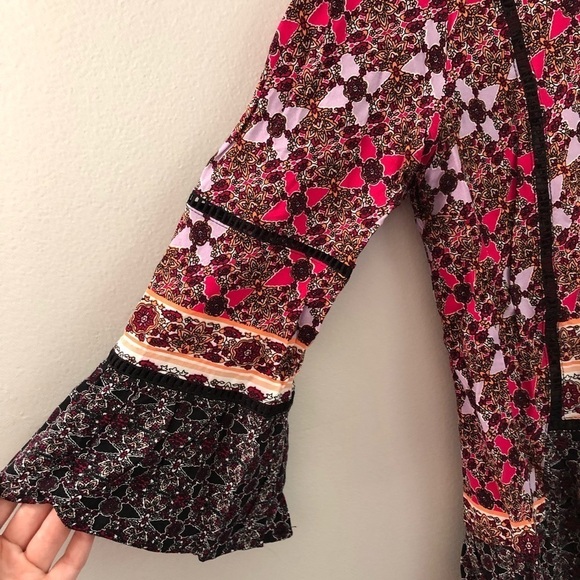 Est. 1946 floral boho top - Picture 3 of 11